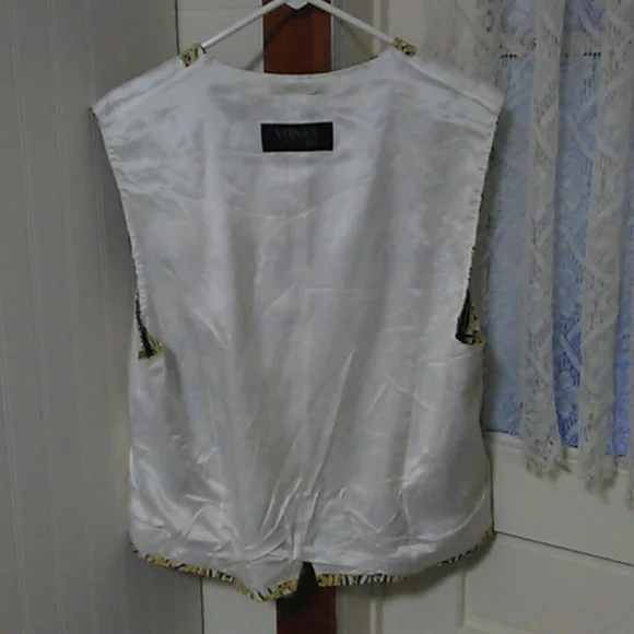 Vintage VERSACE Classic Print Vest - Picture 10 of 11